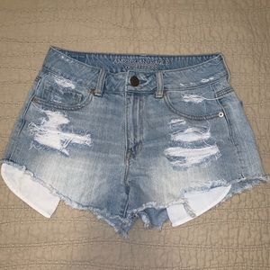 American eagle jean shorts